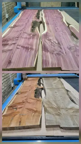 Live-edge slabs